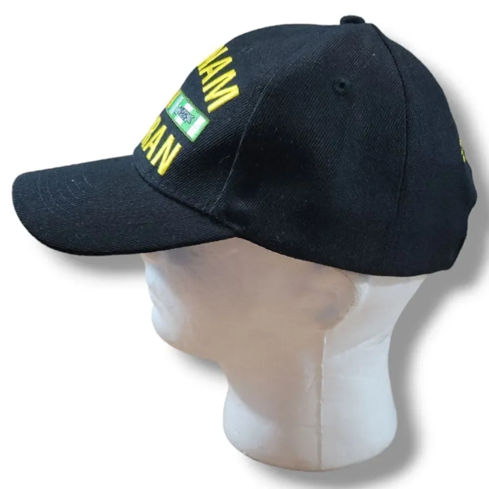 Vietnam Veteran Hat Strap Back Cap OSFM Medals Of America New Without Tags NWOT
